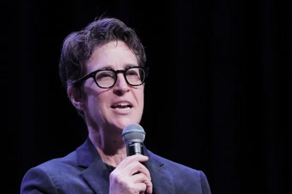 MSNBC's Rachel Maddow's ratings dropped 43% since Trump's election day victory